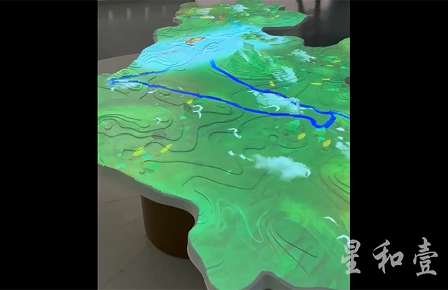 揚州大運河博物館-全息數字沙盤